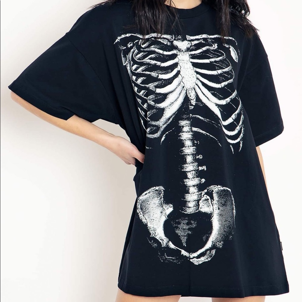 Blackmilk ribs oversized tee